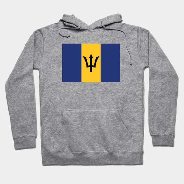 Barbados National Flag Hoodie by IslandConcepts